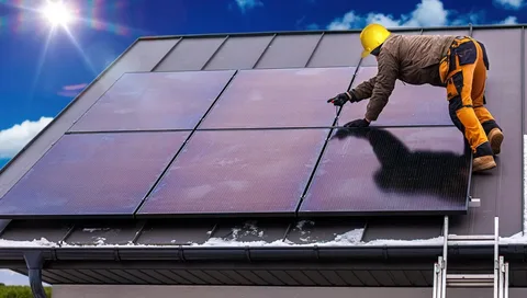 solar panel batteries